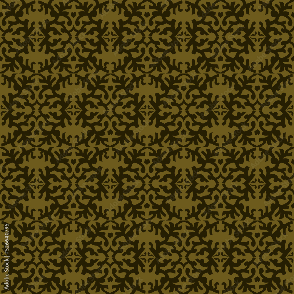 Abstract batik ornament seamless pattern unique aesthetic ethnic for fabric or wallpaper Abstract batik ornament seamless pattern unique aesthetic ethnic for fabric or wallpaper