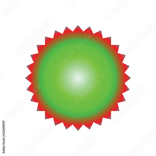red and green buttons white background