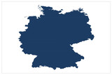 Germany vector map illustration , Germany administrative area , germany map