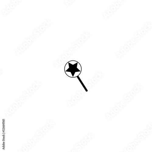 Search icon web sticker white background