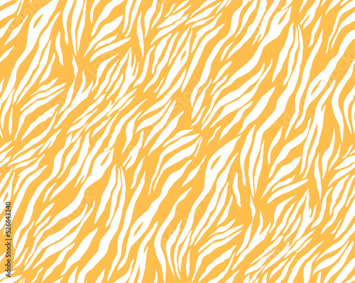 Wallpaper Mural Seamless zebra pattern, animal print. Torontodigital.ca