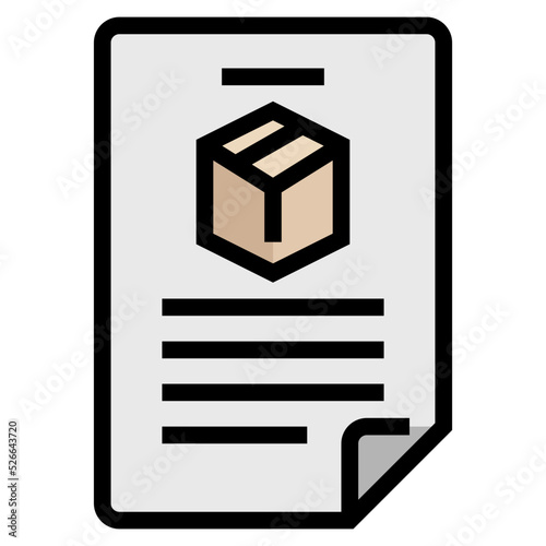 product description icon