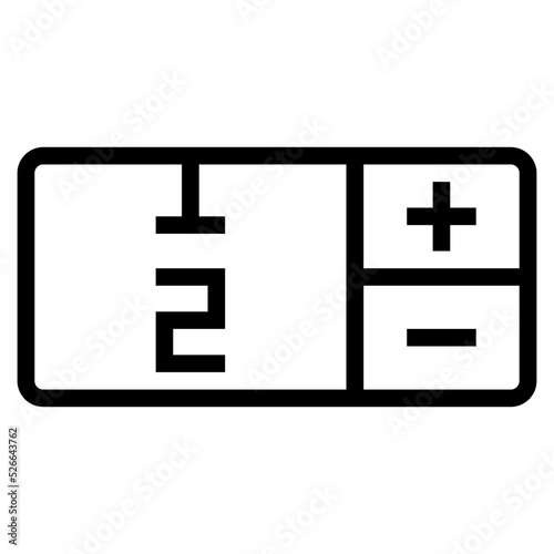 quantity icon