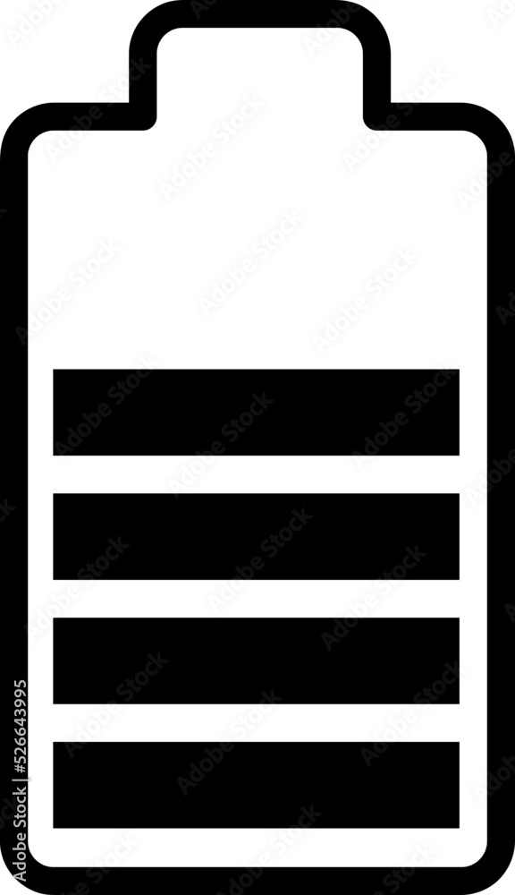 Battery icon vector illustration on white background..eps Battery icon vector illustration on white background..eps