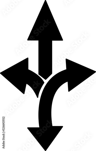 Wallpaper Mural  Arrow icon vector illustration Logo Template design.eps Torontodigital.ca