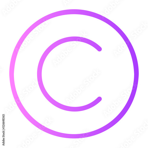 vitamin gradient icon