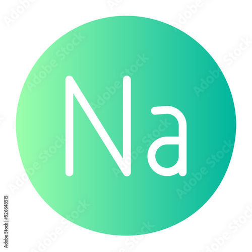 sodium gradient icon © Sentya