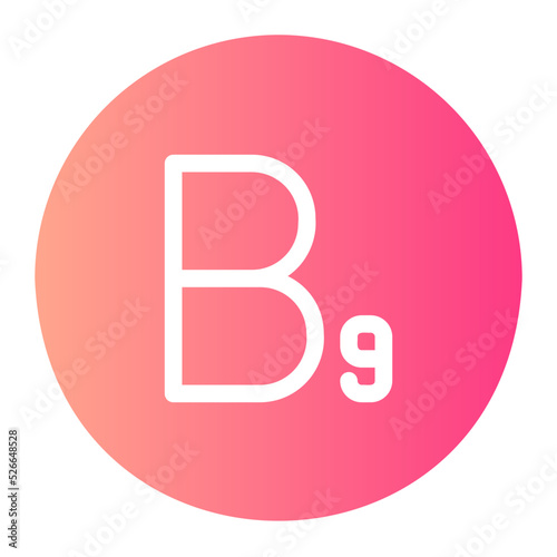 vitamin gradient icon