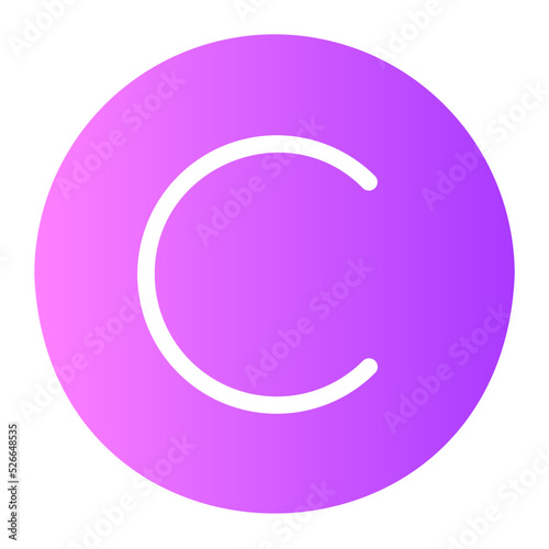 vitamin gradient icon
