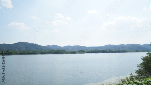 lake in the mountains