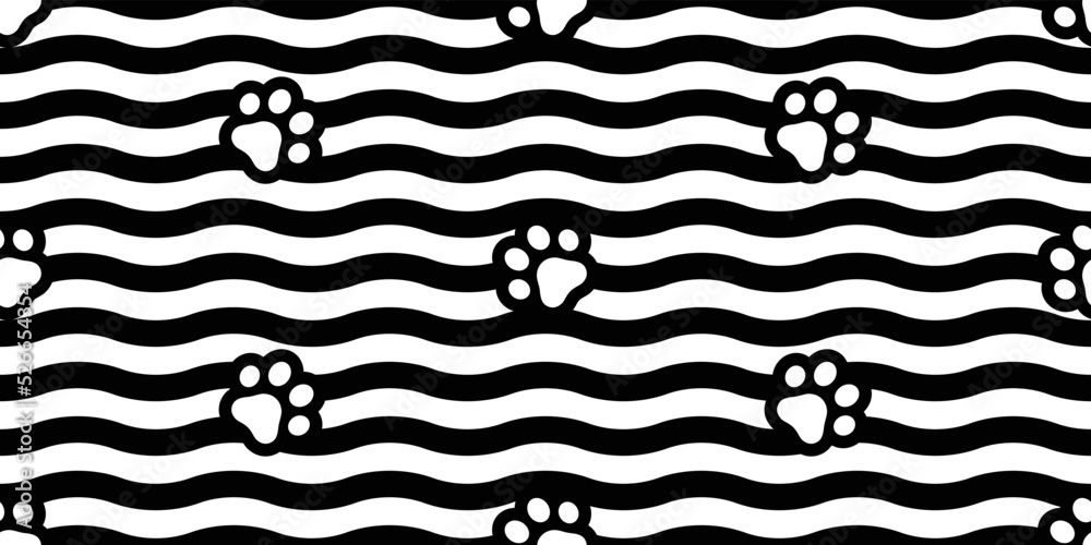 dog paw seamless pattern footprint vector wave cat kitten french bulldog pet puppy cartoon doodle repeat wallpaper tile background scaf isolated gift wrapping paper illustration design dog paw seamless pattern footprint vector wave cat kitten french bulldog pet puppy cartoon doodle repeat wallpaper tile background scaf isolated gift wrapping paper illustration design