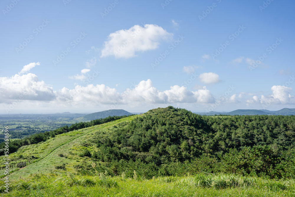 Jeju Island's Wonderful Oreum Scenery