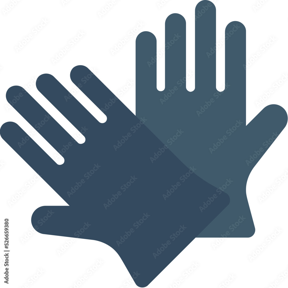 Obraz premium Gloves Vector Icon