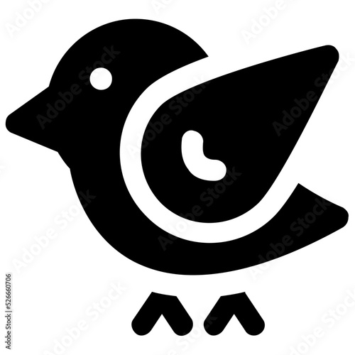 Sparrow Vector Icon