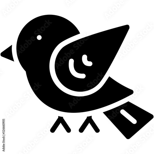 Sparrow Vector Icon
