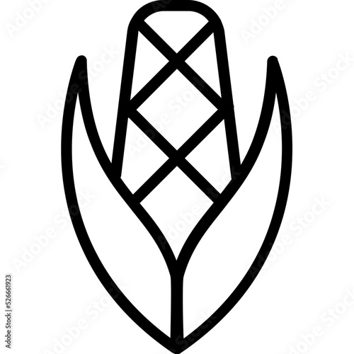 Corn Vector Icon