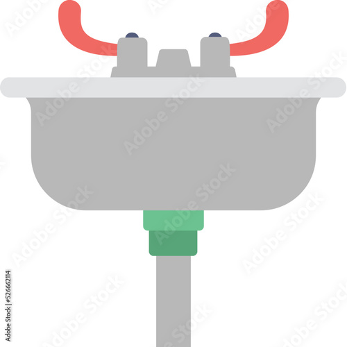 Wash Basin Vector Icon