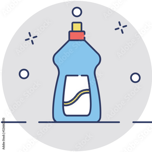 Liquidsoap Vector Icon 