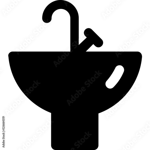 Wash Basin Vector Icon