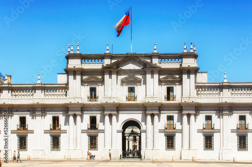 La Moneda Palace, Santiago Chile. photo