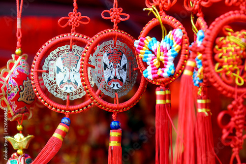 Chinese Spring Festival traditional decoration, decoration, add festive atmosphere, I wish the New Year "good luck every Year".