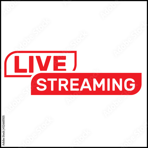 LIVE STREAMING VECTOR ICONS
