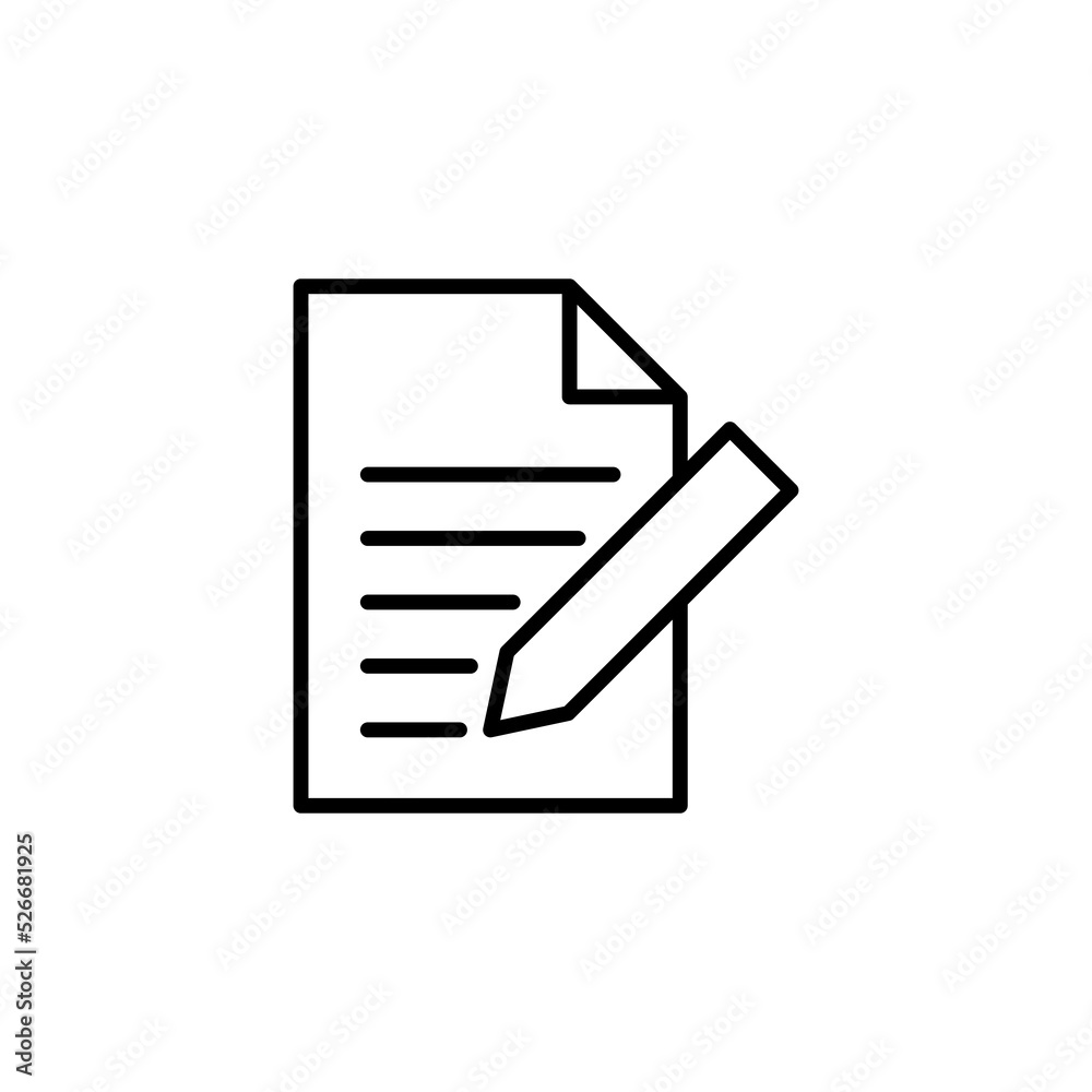 Note icon for web and mobile app. notepad sign and symbol Note icon for web and mobile app. notepad sign and symbol
