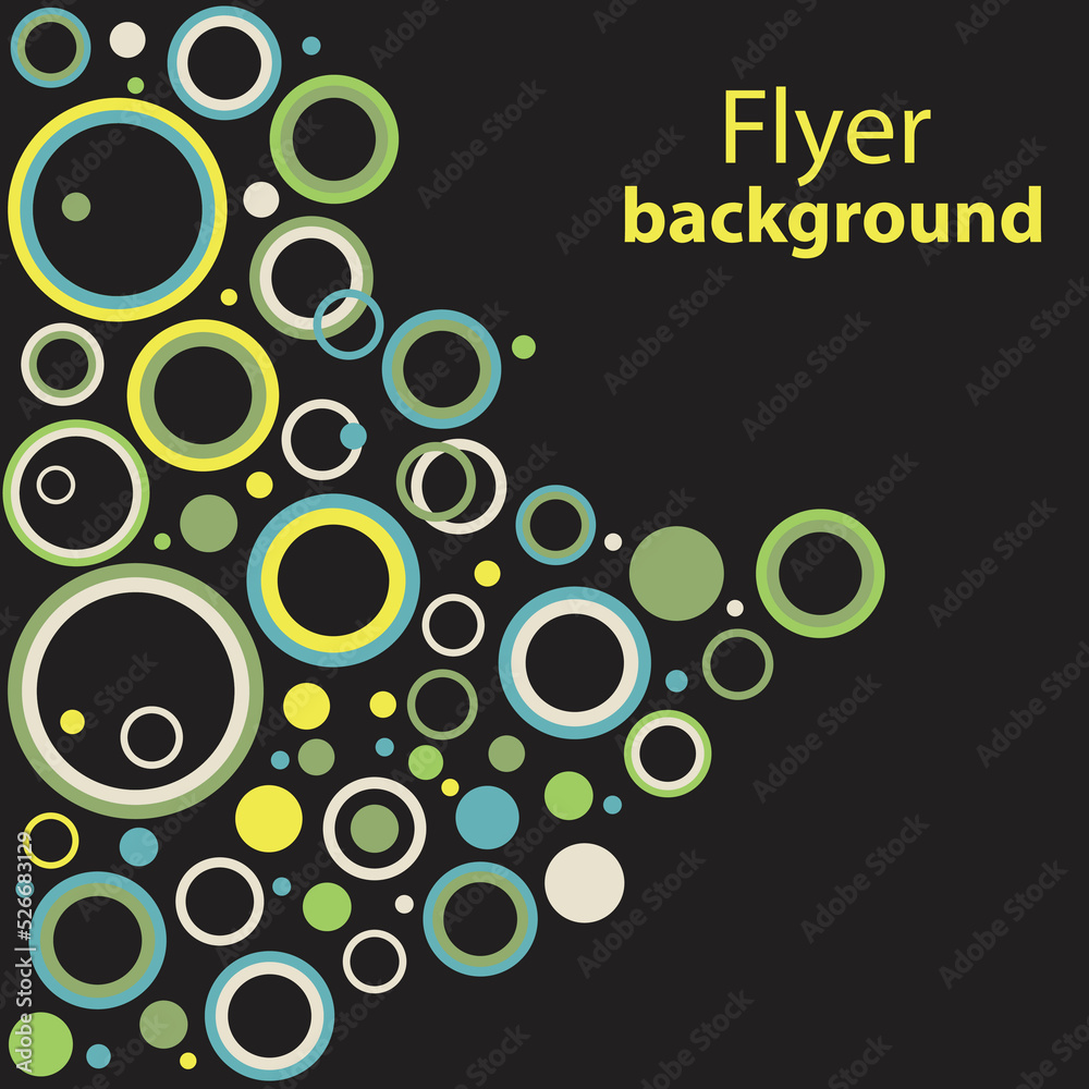 Fototapeta premium circle cover design