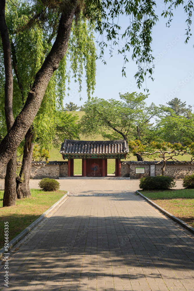 pavilion in the garden