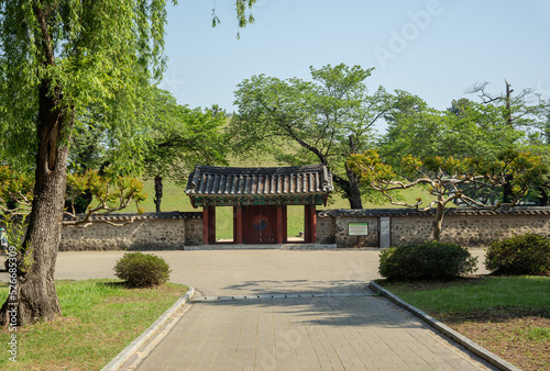 Daereungwon, a tourist attraction in Gyeongju photo