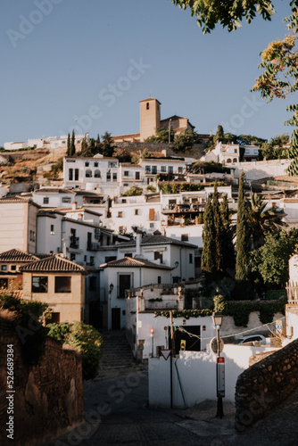 Houses of Albaícin, Granada, Spain 