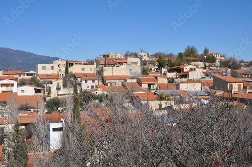 The beautiful village of Lofou in the province of Limassol, in Cyprus
 photo