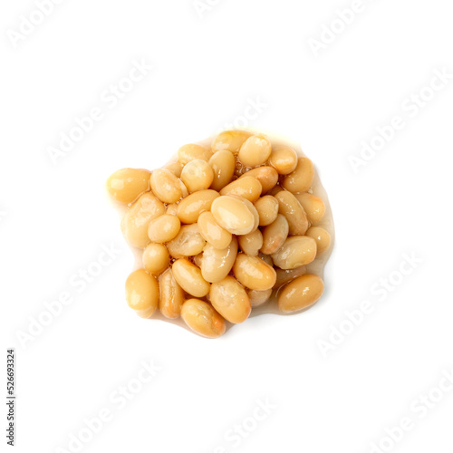 White Kidney Beans Isolated