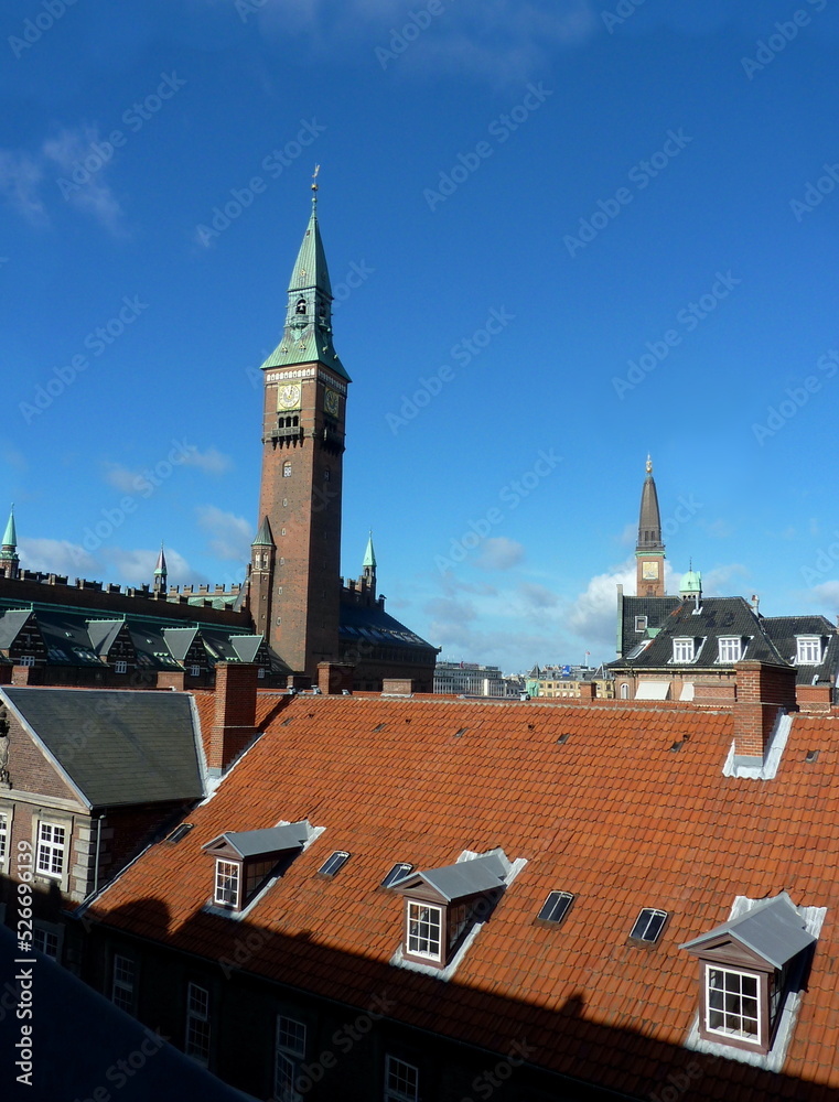 Blick über Kopenhagen