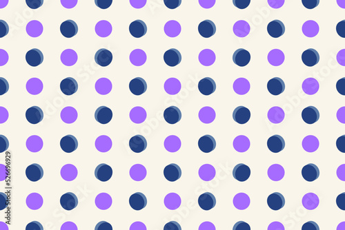 Polka dots seamless pattern design vector