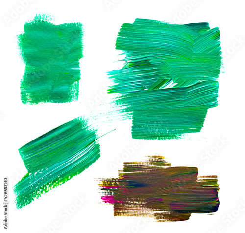 Abstract art background hand drawn acrylic painting. Brushstrokes colorful texture acrylic paint on canvas. picture for artwork design. Modern contemporary art.