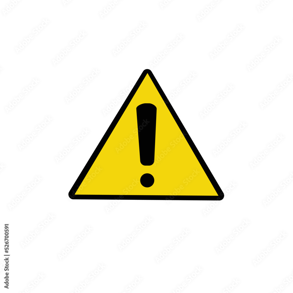 yellow warning triangle sign yellow warning triangle sign