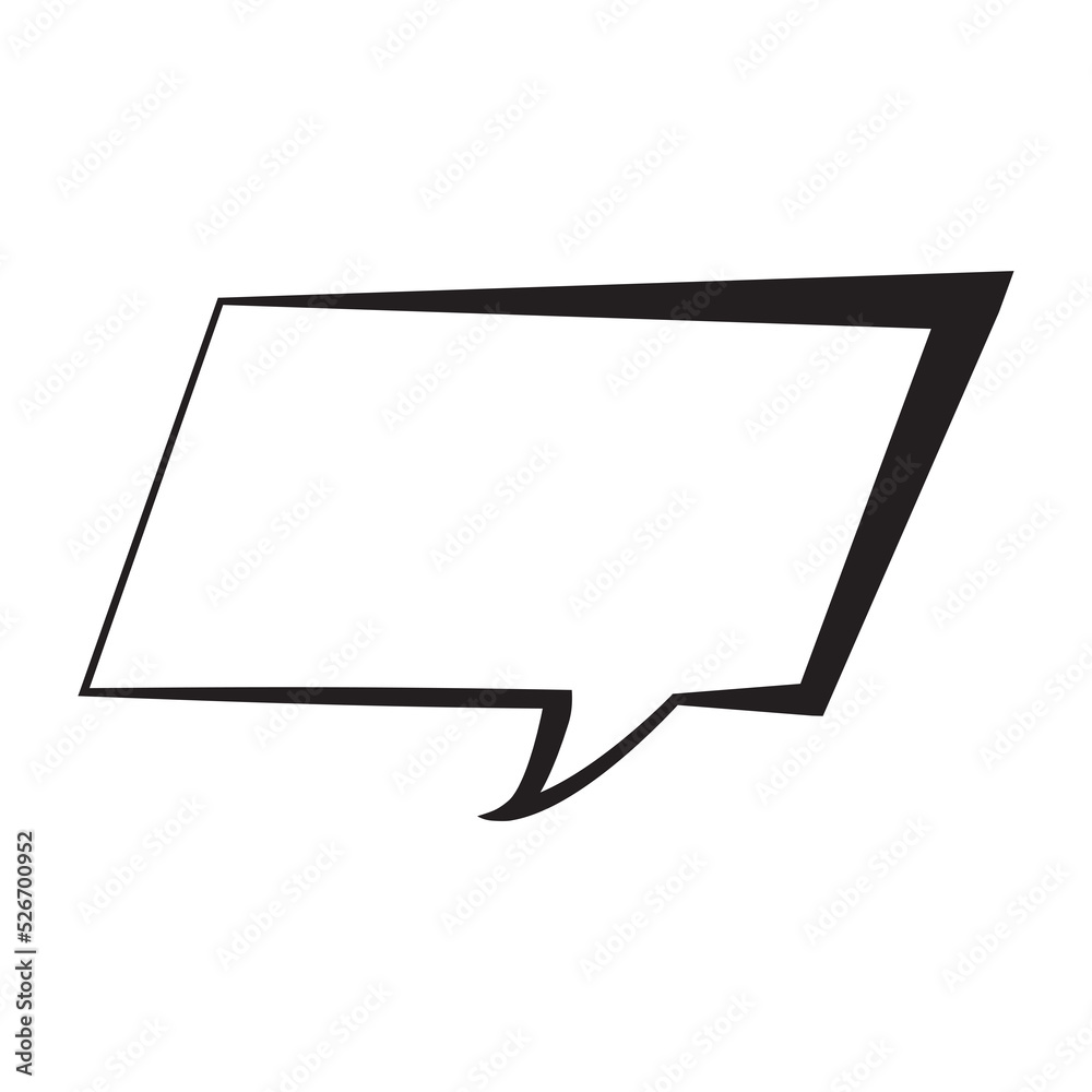 Fototapeta premium Speech Bubble.