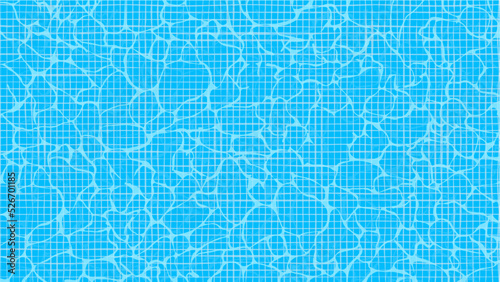swimming pool blue texture. Vector illustration