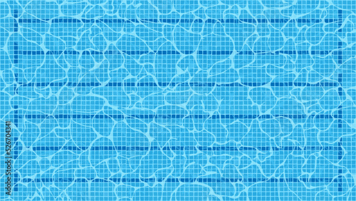 swimming pool blue texture. Vector illustration