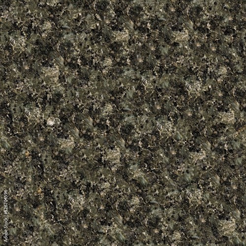 Seamless Granite Texture. Gray, hard rough material with veins, grain. Elegant, aesthetic background for design, advertising, 3D. Empty space for inscriptions. Durable flooring for the home.