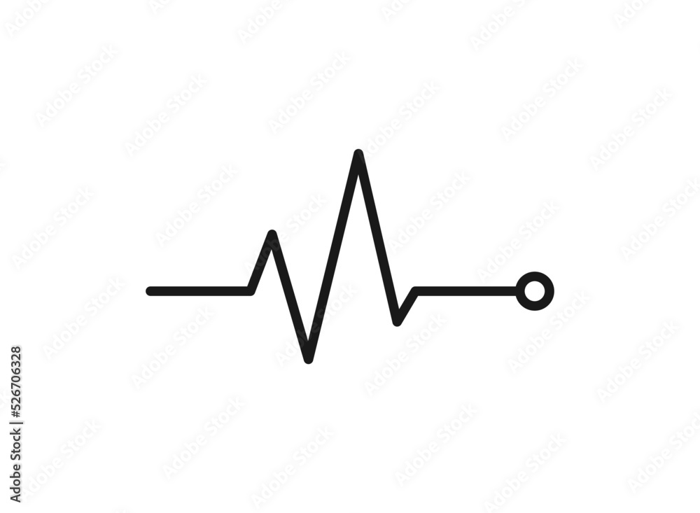 Heartbeat icon vector illustration EPS 10. Heart, pulse symbol. Heartbeat icon vector illustration EPS 10. Heart, pulse symbol.