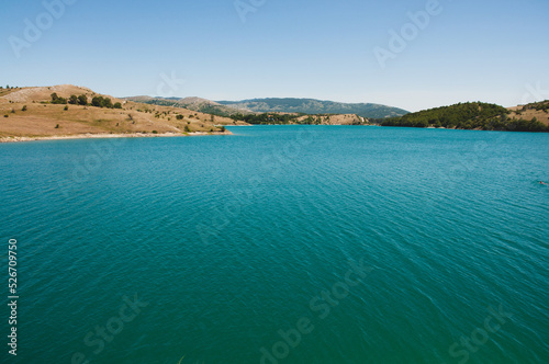 View on Klinje lake, Bosnia and Herzegovina.