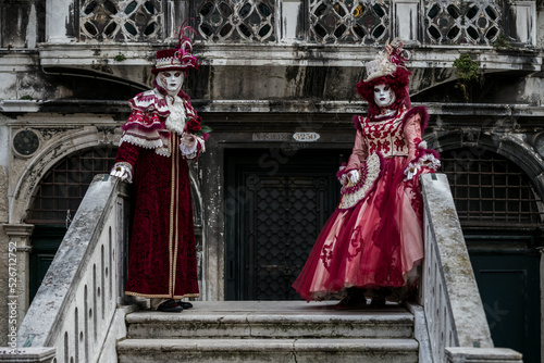 Mask in carnival of Venice