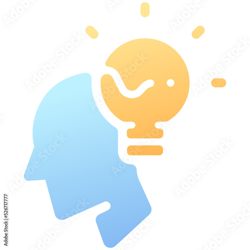 mind idea thinking icon