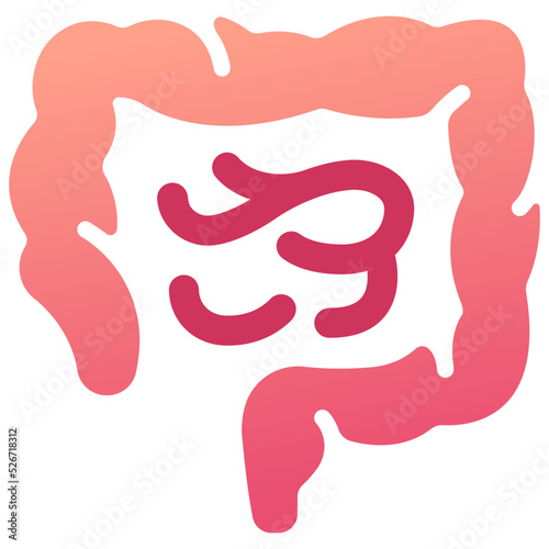 intestine medical icon