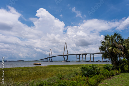 The Arthur Ravenel Jr. Bridge in Charleston  South Carolina  USA