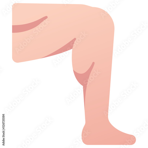 leg muscle icon