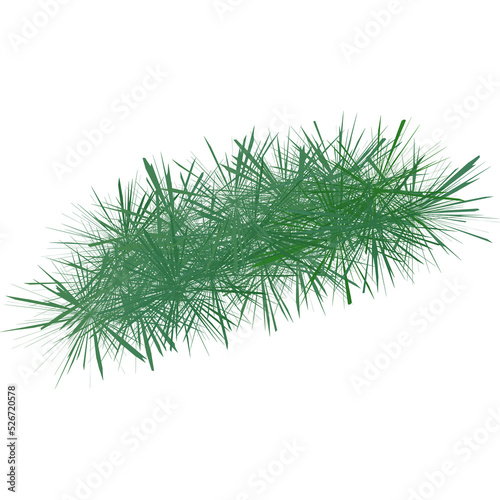 Green grass, shrub, greenery shape, grassy