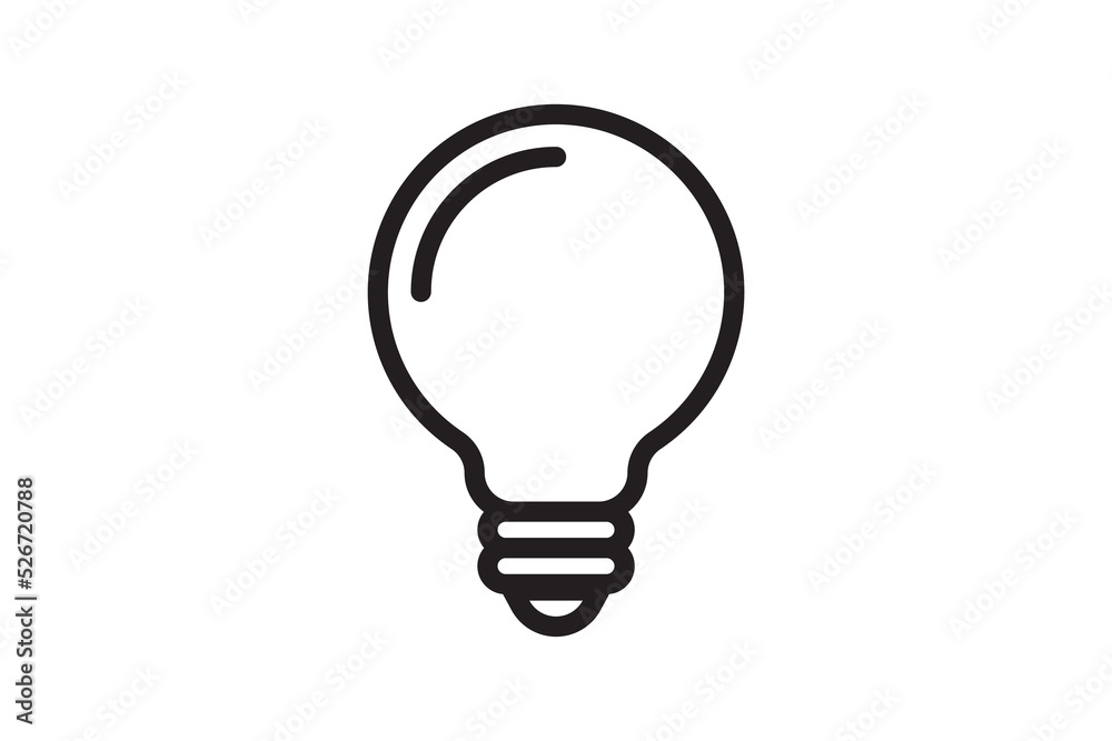 Electric light bulb icon. Electricity lamp symbol. Vector illumination sign. Electric light bulb icon. Electricity lamp symbol. Vector illumination sign.